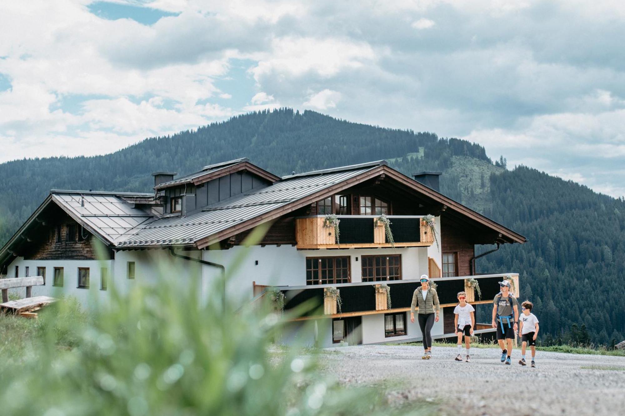 Alpengasthof-Hotel Kopphuette Muhlbach Am Hochkonig Bagian luar foto
