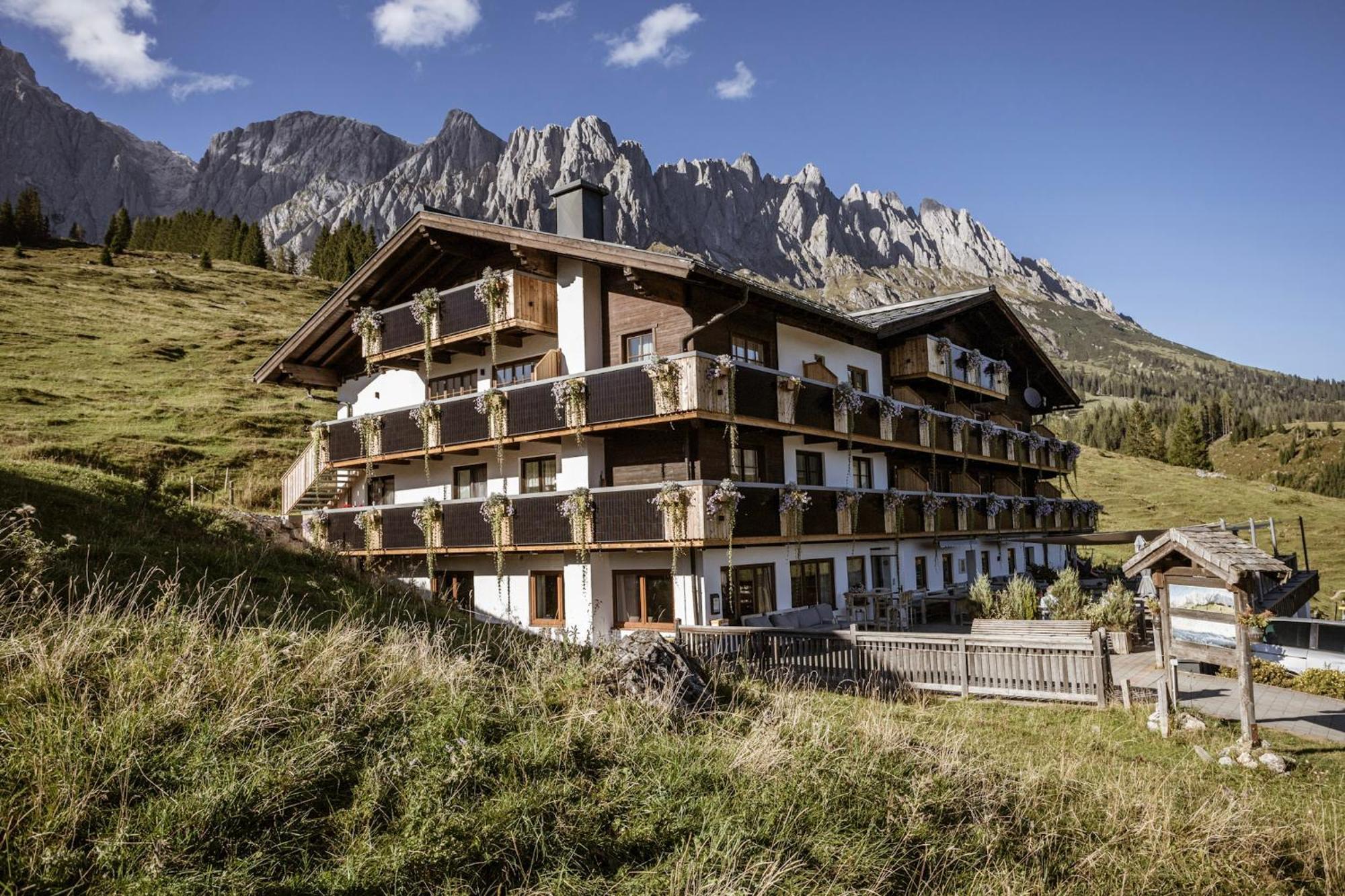 Alpengasthof-Hotel Kopphuette Muhlbach Am Hochkonig Bagian luar foto