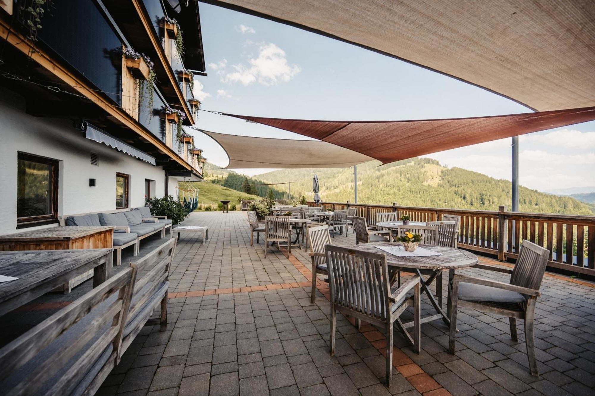 Alpengasthof-Hotel Kopphuette Muhlbach Am Hochkonig Bagian luar foto